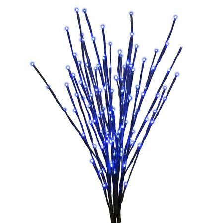 GOLDENGIFTS Blue Twinkle Light Burst Yard Decor GO1679979